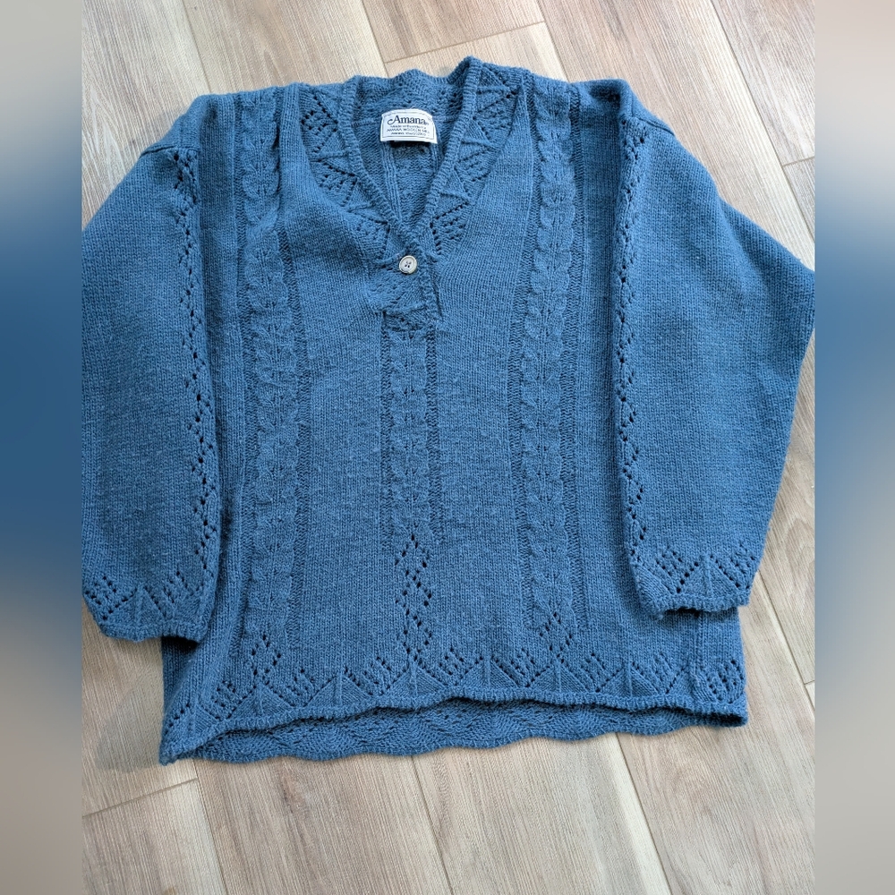 Vintage Amana Woolen Mill Knit Sweater